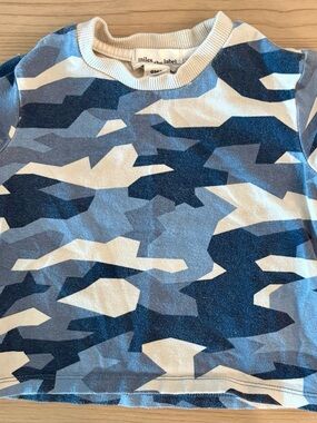 Miles the Label Camo Top - 6M
